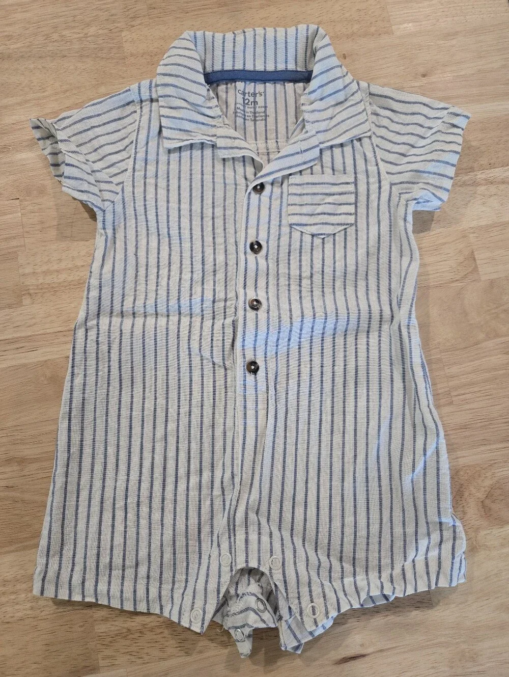 Carters Linen Romper